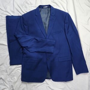 Men's Eleganza Platinum Giorgio Sanetti Suit - Size 40R